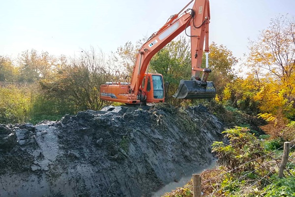 გურჯაანის მუნიციპალიტეტში სარწყავი არხების გაწმენდ