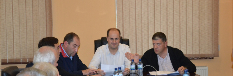 შეხვედრა სამეგრელოს სამხარეო ადმინისტაციაში