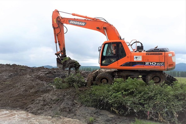ყუმურის დამშრობ სისტემაზე სამუშაოები მიმდინარეობს