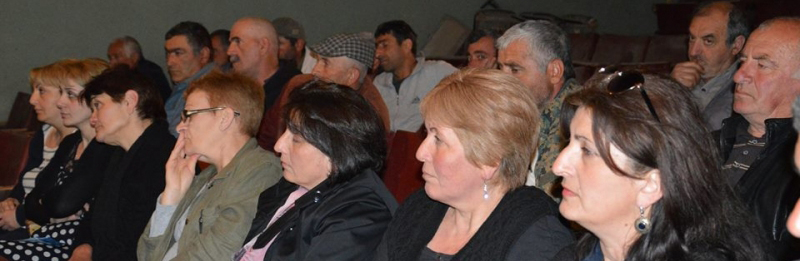 საინფორმაციო კამპანია სოფელ ხაშმში