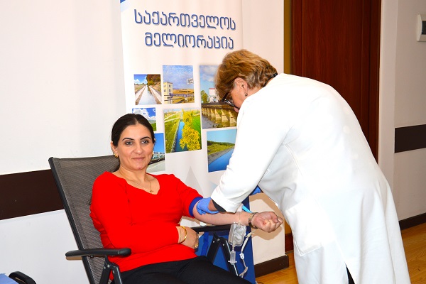 შპს „საქართველოს მელიორაციაში“ სისხლის უანგარო დონ