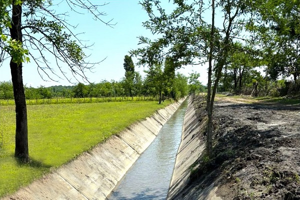 სოფელ ახალშენში სარწყავი არხი გაიწმინდა