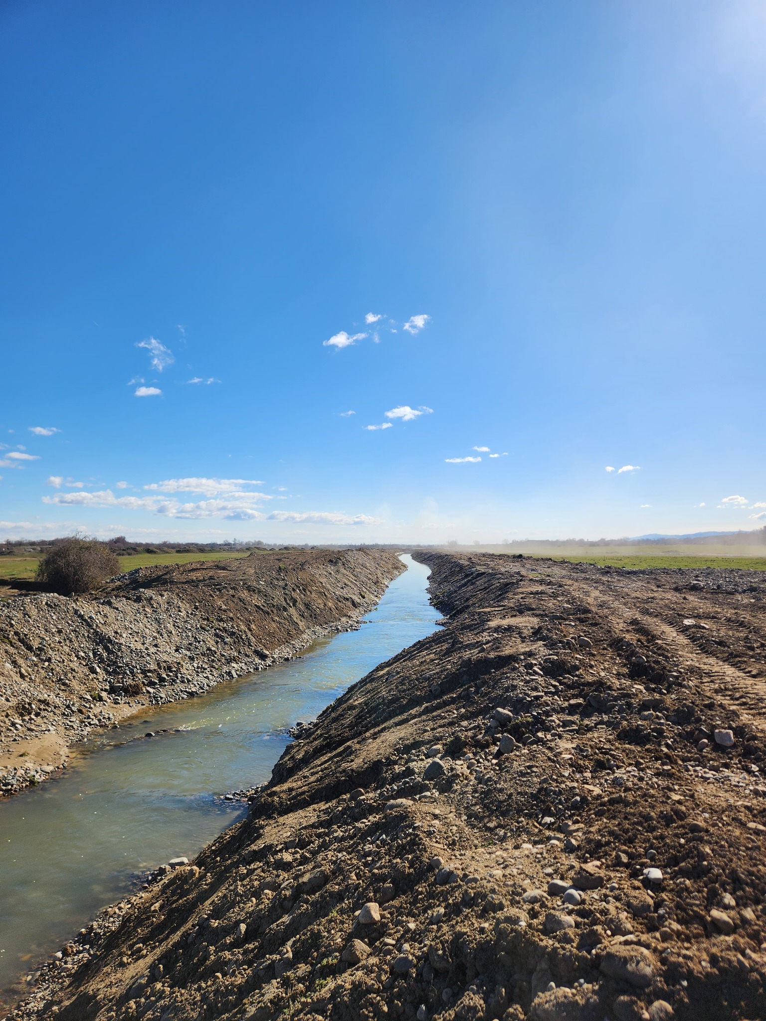 ვაზიანის არხის წმენდის სამუშაოები მიმდინარეობს – 2