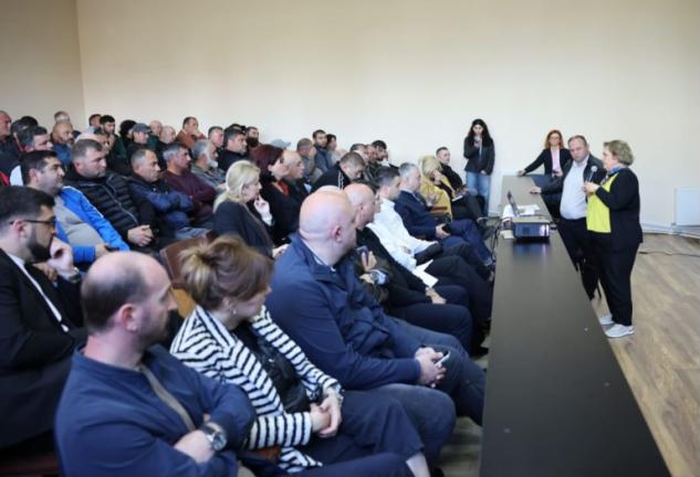 ტაშისკარის სარწყავი სისტემის მოდერნიზაცია-რეაბილიტაციის პროექტი ფერმერებს გააცნეს